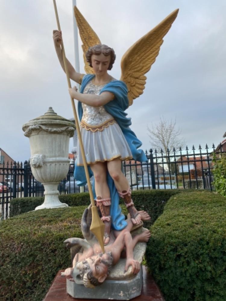 1  St. Michael Statue