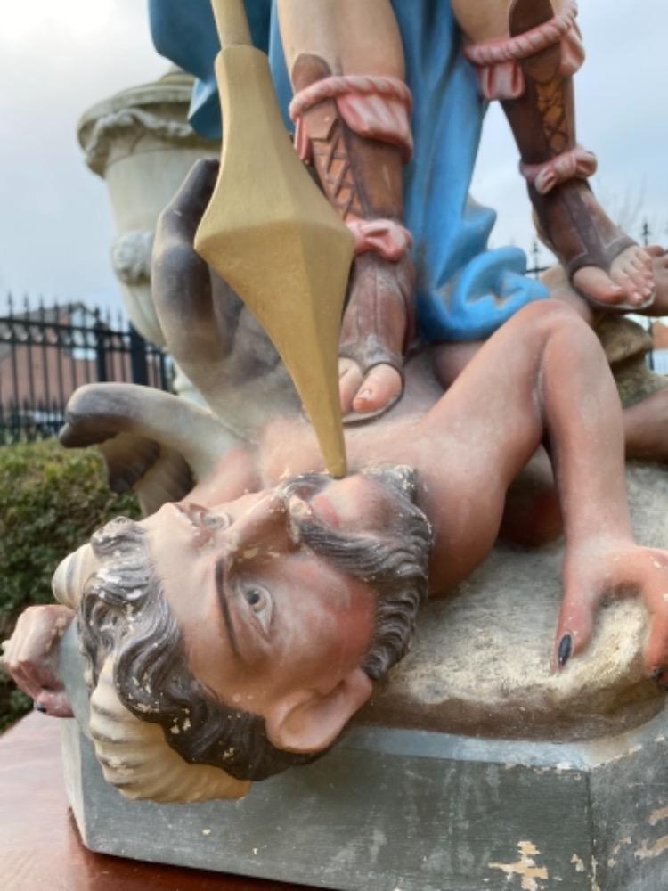 1  St. Michael Statue