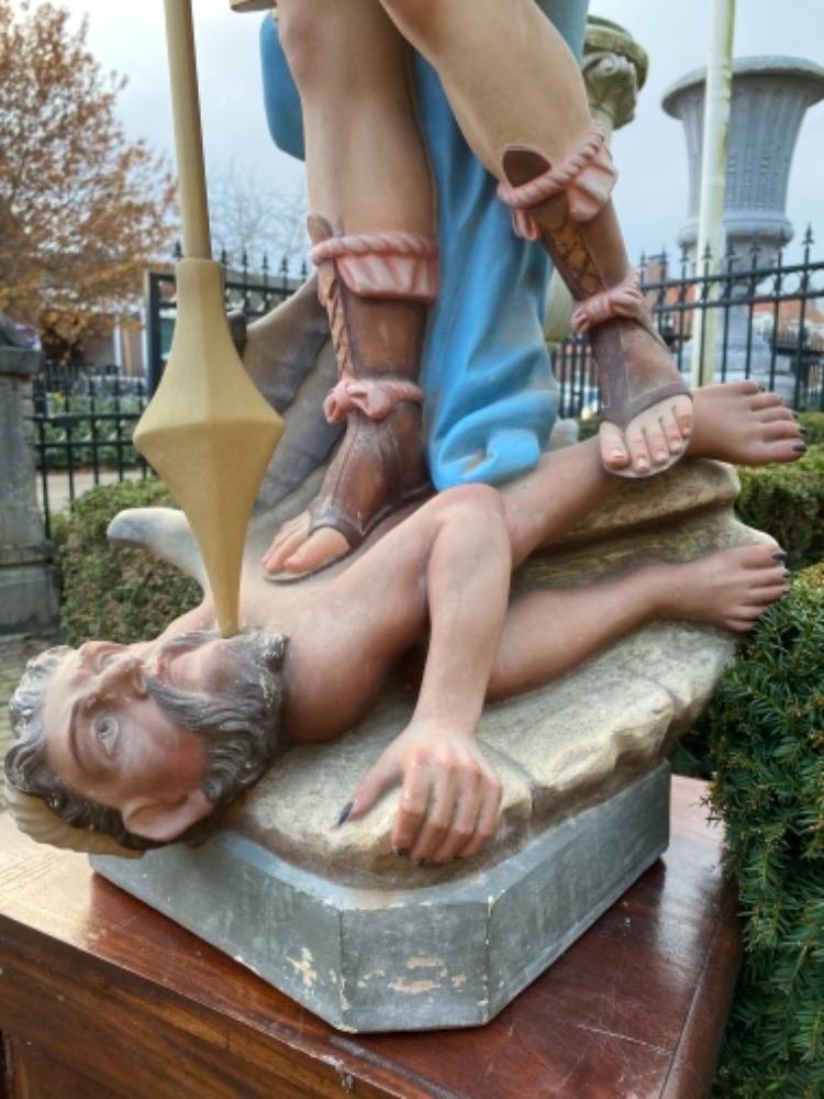 1  St. Michael Statue