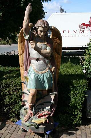 1  St. Michael Statue