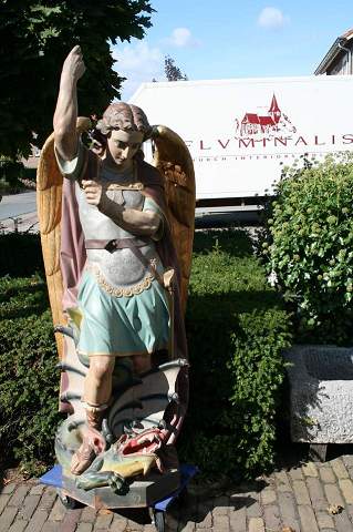 1  St. Michael Statue