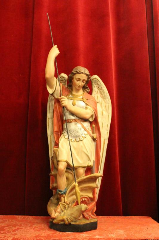 1  St. Michael Statue