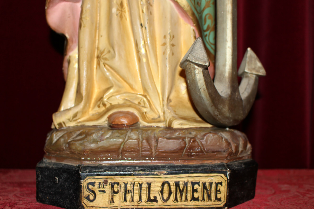 1  St. Philomena Statue