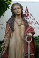 St. Philomena Statue en PLASTER POLYCHROME, France 19th century