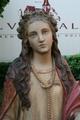 St. Philomena Statue en PLASTER POLYCHROME, France 19th century