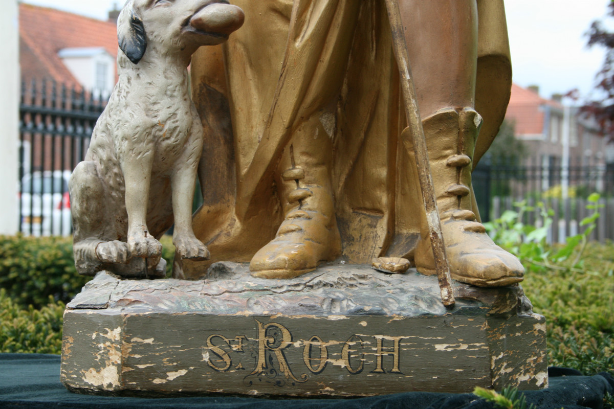 1  St. Rochus Statue