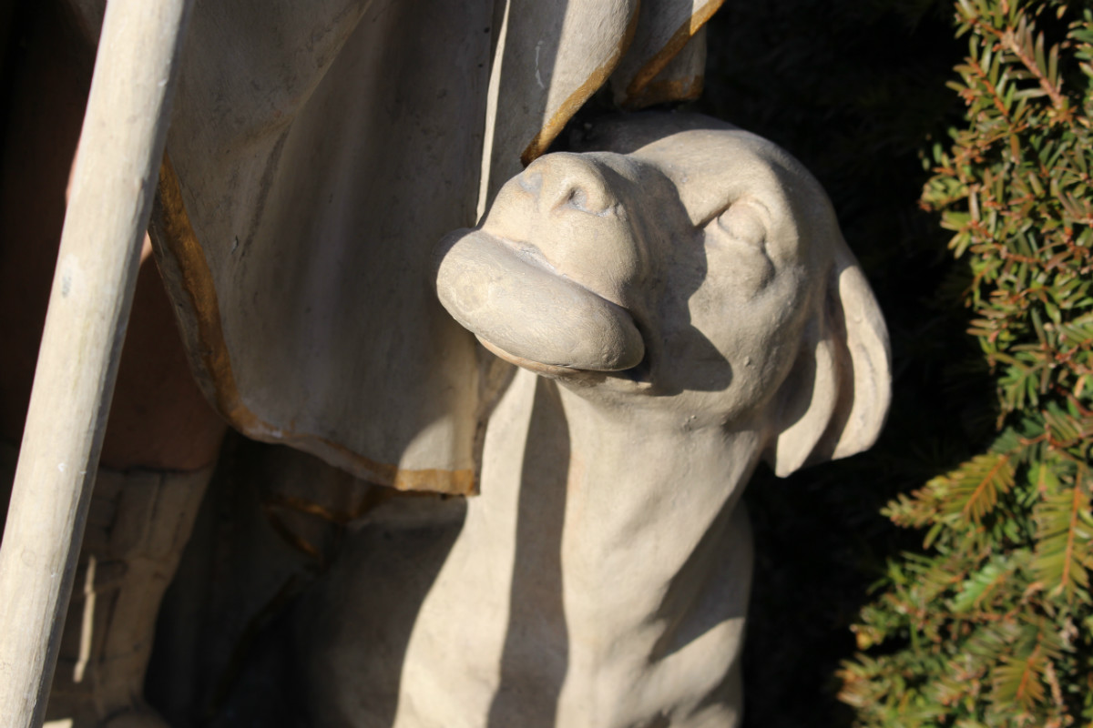 1  St. Rochus Statue