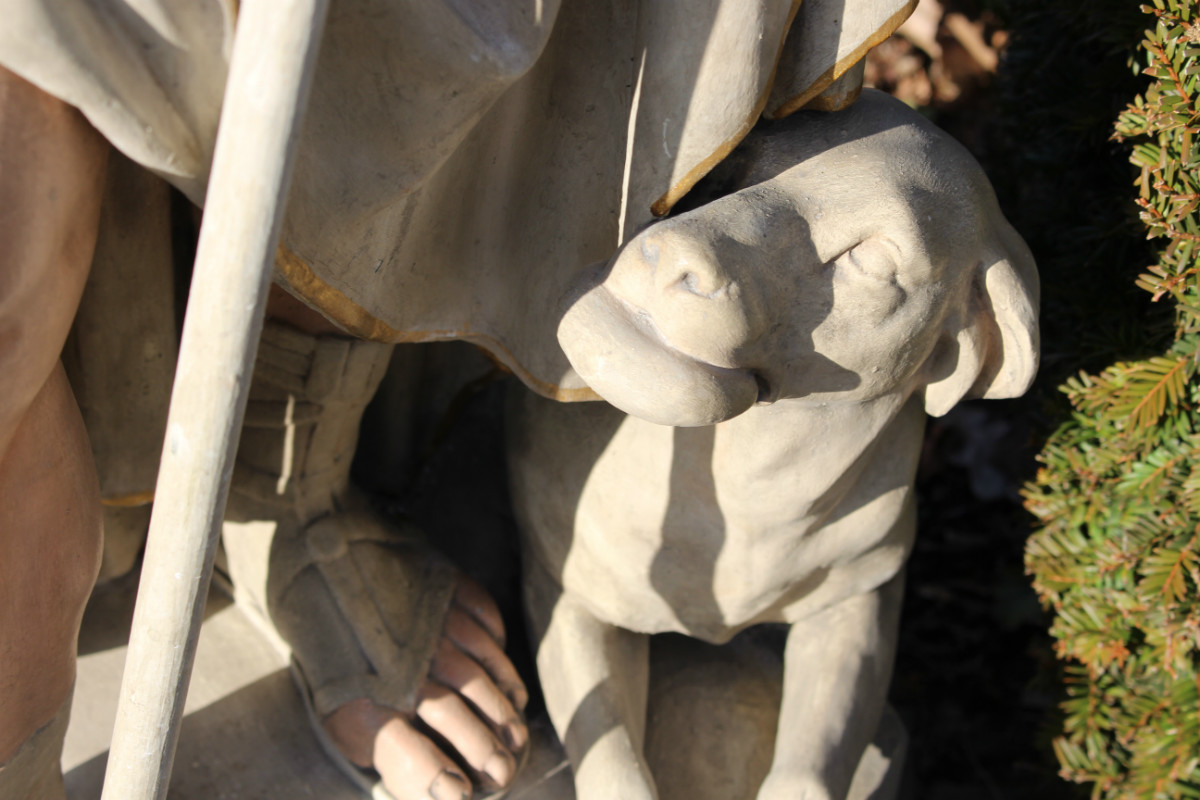 1  St. Rochus Statue