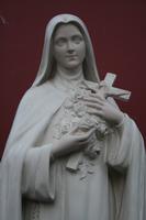 St. Theresia Statue en Plaster, Belgium 19 th century