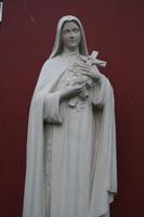 St. Theresia Statue en Plaster, Belgium 19 th century