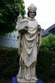 St. Willibrordus / St. Servatius Statue en wood polychrome, Dutch 19th century