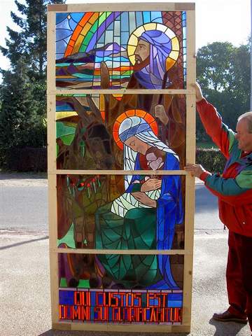 1  Stainded Glass Window