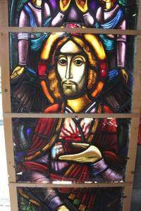 Stainded Glass Window en glass, Dutch