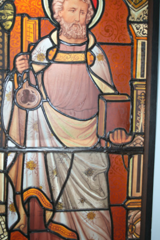 1  Stainded Glass Window. St. Peter