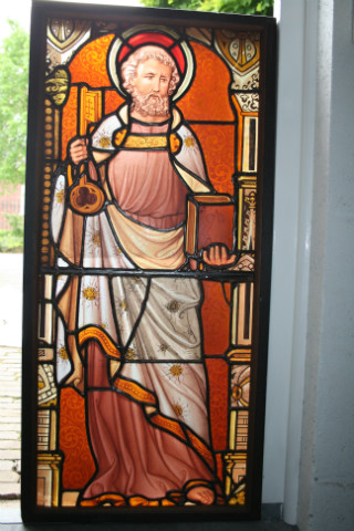 1  Stainded Glass Window. St. Peter