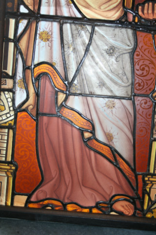 1  Stainded Glass Window. St. Peter