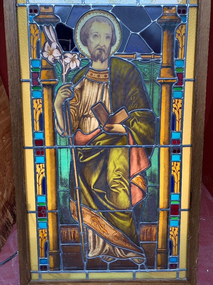 1  Stained Glass Window