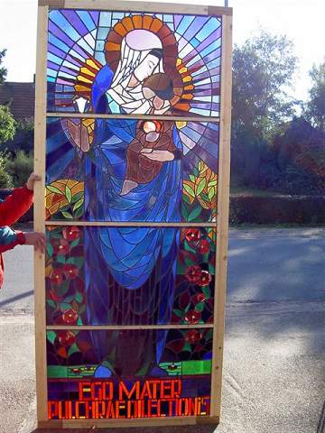 1  Stained Glass Window