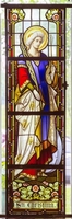 Stained Glass Window en glass, Belgium 19th century