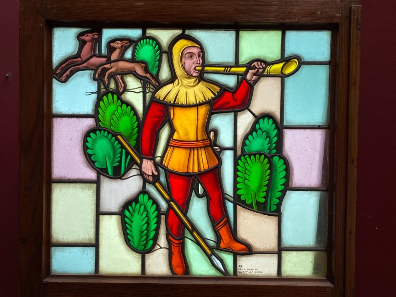 1  Stained Glass Window