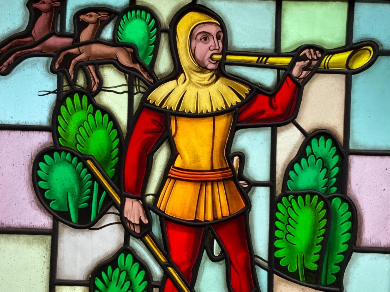 1  Stained Glass Window