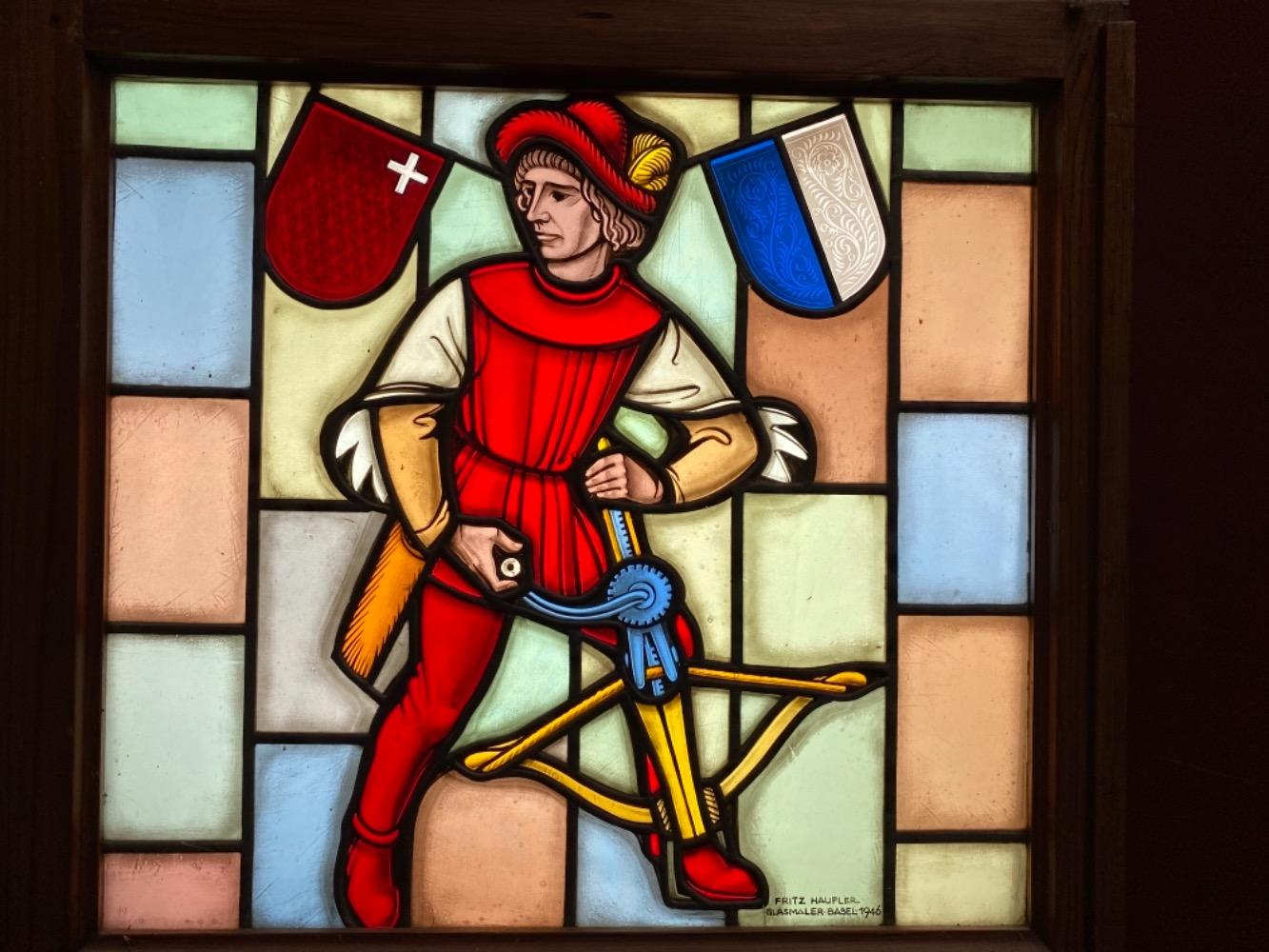 1  Stained Glass Window