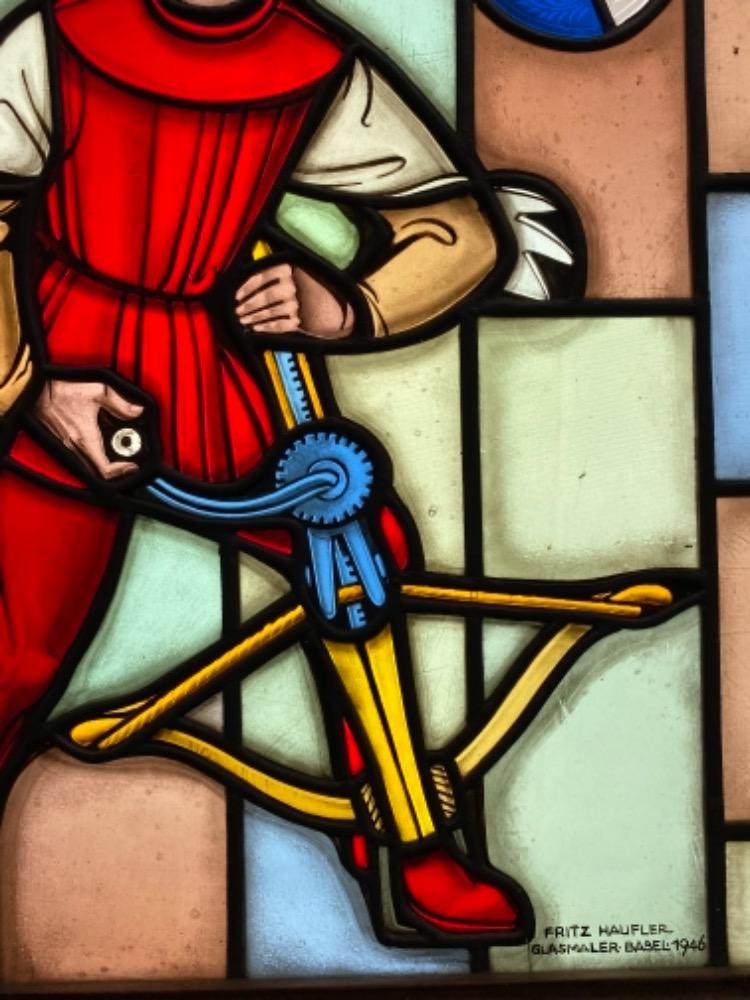 1  Stained Glass Window