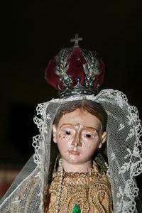 Stake - Madonna en WOOD , SPAIN 19th century