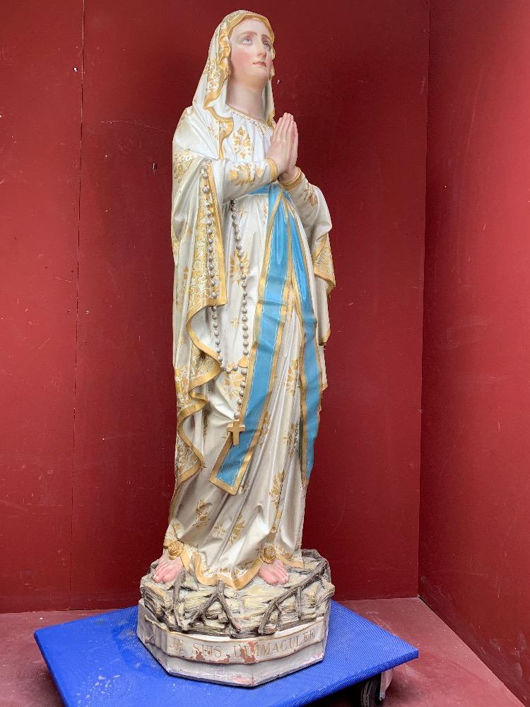 1  Statue Our Lady Of Lourdes