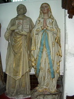 1  Statue St Mary Of Lourdes And Statues Of St Ignatius
