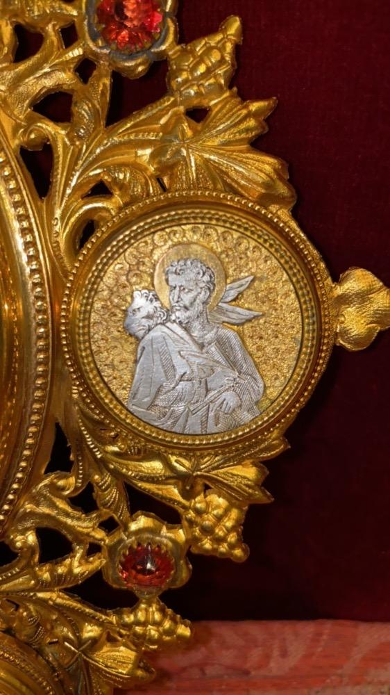 1  Stunning Reliquary Relic Of The True Cross Originally Sealed