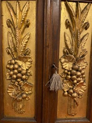 Tabernacle en Wood , Belgium 19 th century