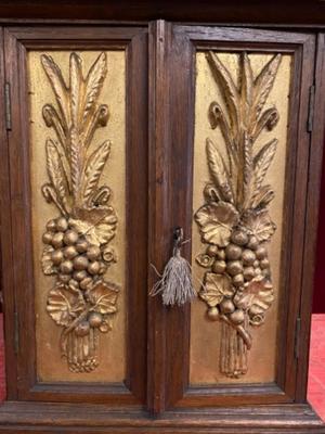 Tabernacle en Wood , Belgium 19 th century