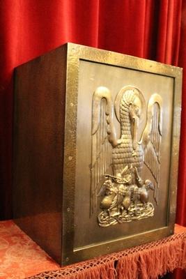 Tabernacle With Original Key.  en Iron, Dutch 20th century