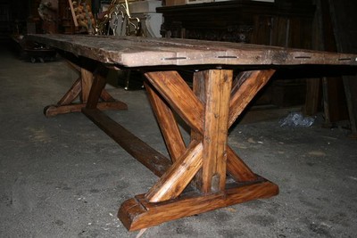 Table en wood, 20th century
