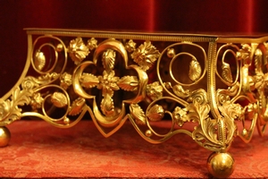 Tabor en Brass / Polished / New Varnished, France 19th century