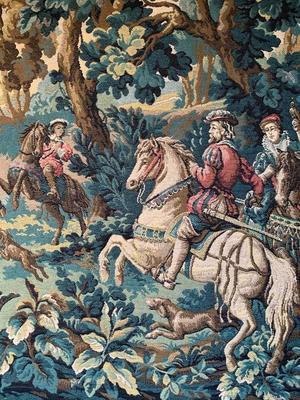 Tapestry Belgium 19th century