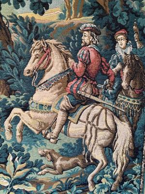 Tapestry Belgium 19th century