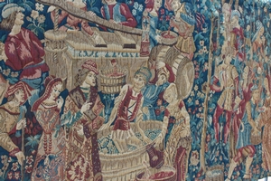 Tapestry Belgium 19th century