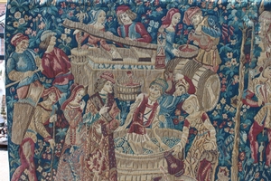 Tapestry Belgium 19th century