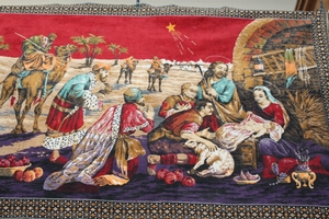 Tapestry Nativity Belgium 20th century