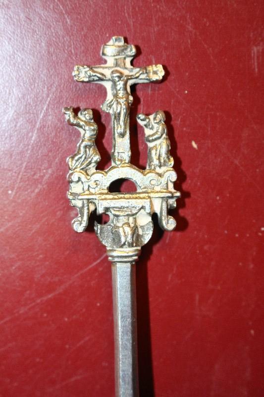 1  Unique Silver Spoon / Imagination Calvary-Scene / Marked Dutch / 18th Century   21 Cm