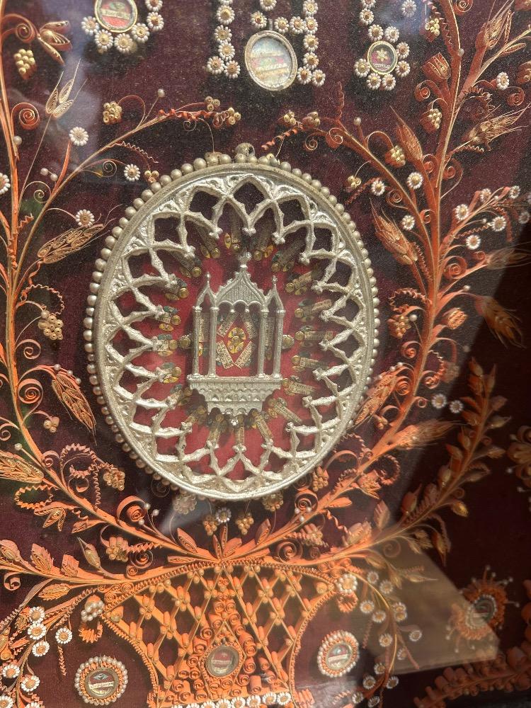 1  Very Rare Exceptional Devotional Cabinet With Relics - Reliquaries
