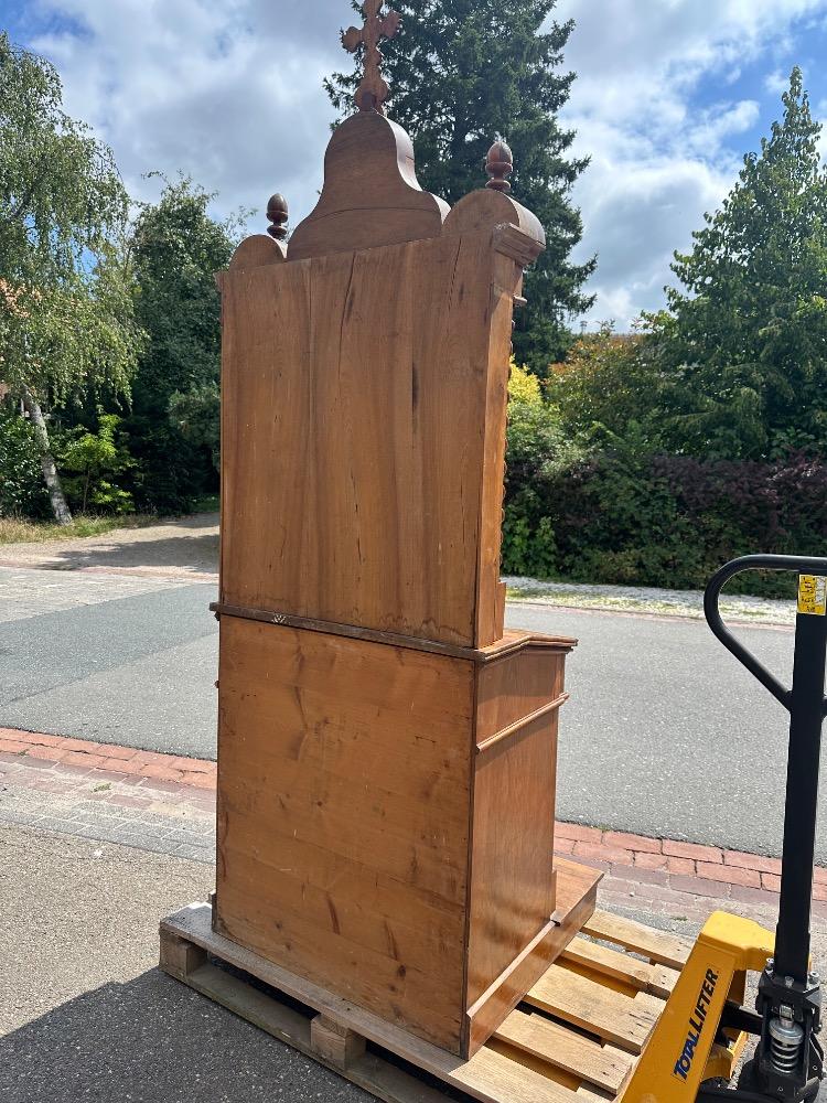 1  Very Rare Exceptional Devotional Cabinet With Relics - Reliquaries