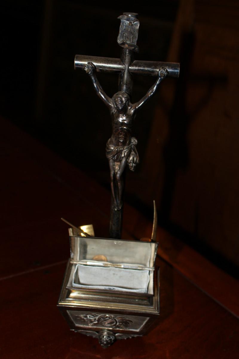 1  Very Rare Full Silver Chrismatorium