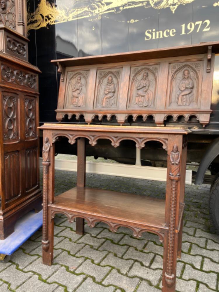 11 Gothic - style Complete Set Furniture