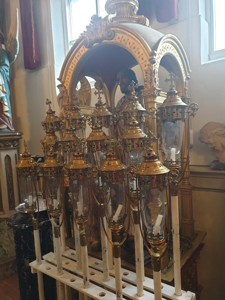 14 Gothic - Style Matching Procession - Lanterns