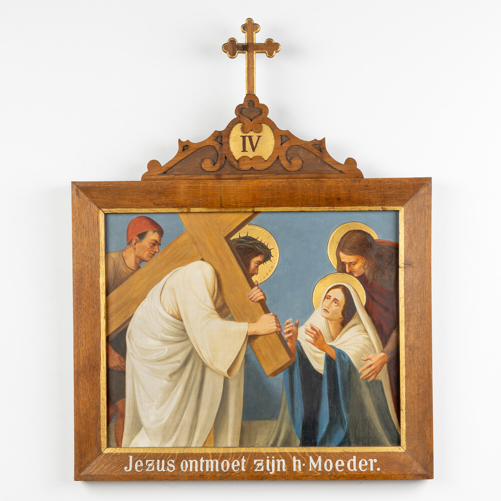 14 Gothic - Style Stations Of The Cross