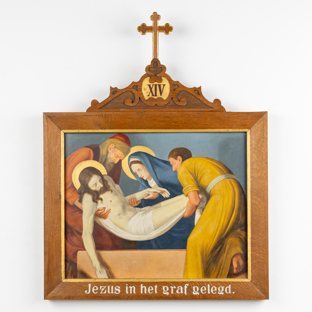 14 Gothic - Style Stations Of The Cross.