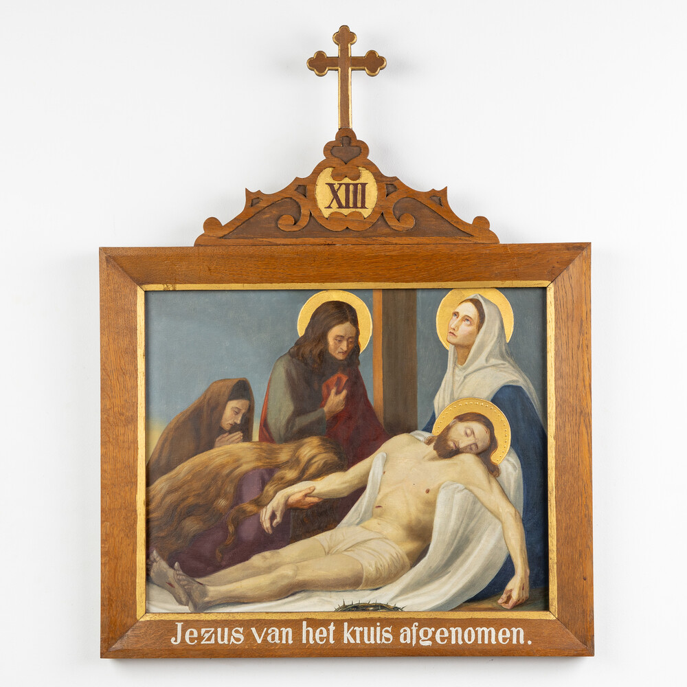 14 Gothic - Style Stations Of The Cross.